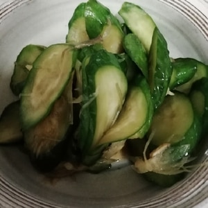 ビニール袋で簡単♪夏野菜の浅漬け